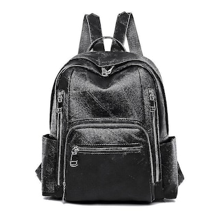 Foto 2 | Mochila Escolar Huoguo De Piel Sintética Para Mujer, Gran Capacidad - Venta Internacional.