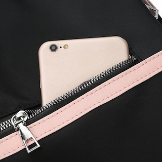 Foto 5 | Mochila Genérica Impermeable Superfuerte Para Mujer Negra - Venta Internacional.