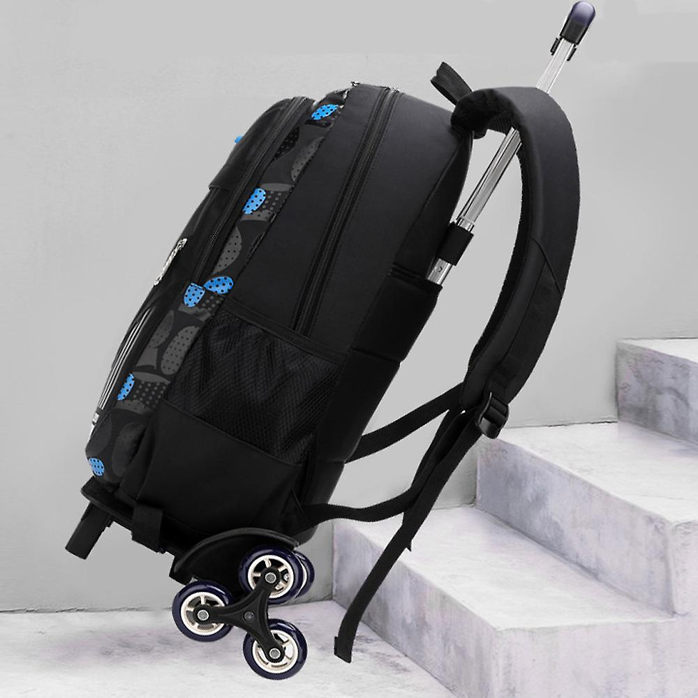 Mochila Escolar Trolley Sanlin Beans, De 8 A 14 Años, Impermeable, De Nailon - Venta Internacional.