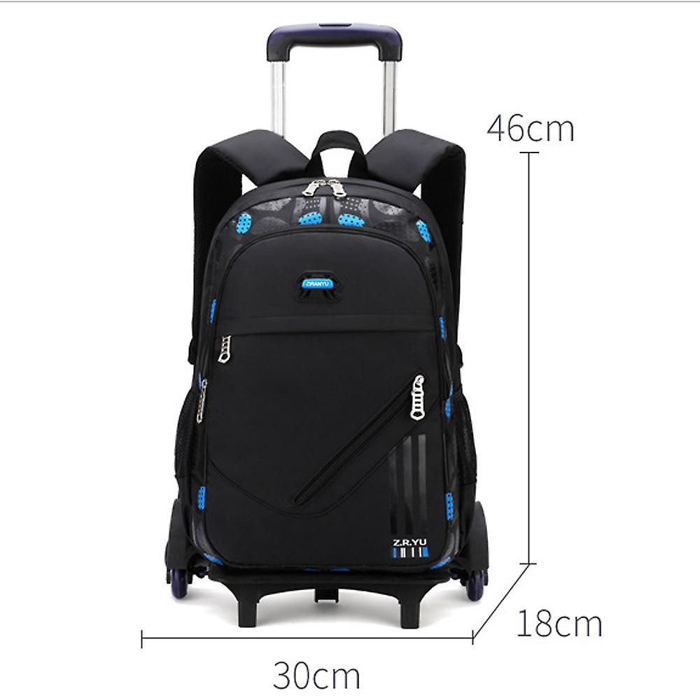 Foto 5 pulgar | Mochila Escolar Trolley Sanlin Beans, De 8 A 14 Años, Impermeable, De Nailon - Venta Internacional.