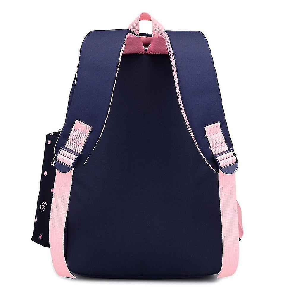 Foto 2 | Mochila Escolar Huoguo Para Niña Con Delfín Pequeño, Azul, 28 X 13 X 40 - Venta Internacional.