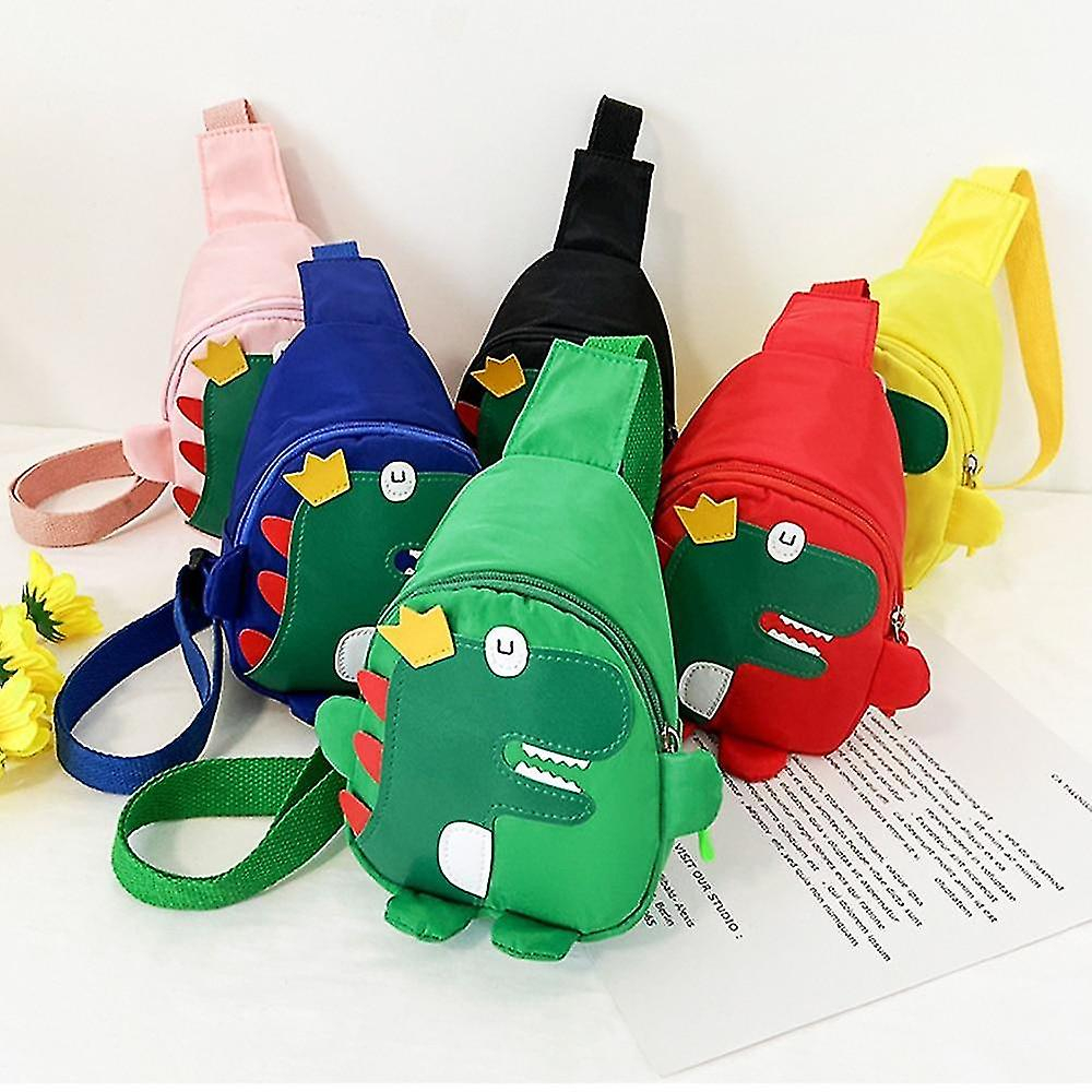 Foto 3 pulgar | Mochila De Tela Oxford Con Dibujos Animados De Dinosaurios Huoguo Para Niños - Venta Internacional.