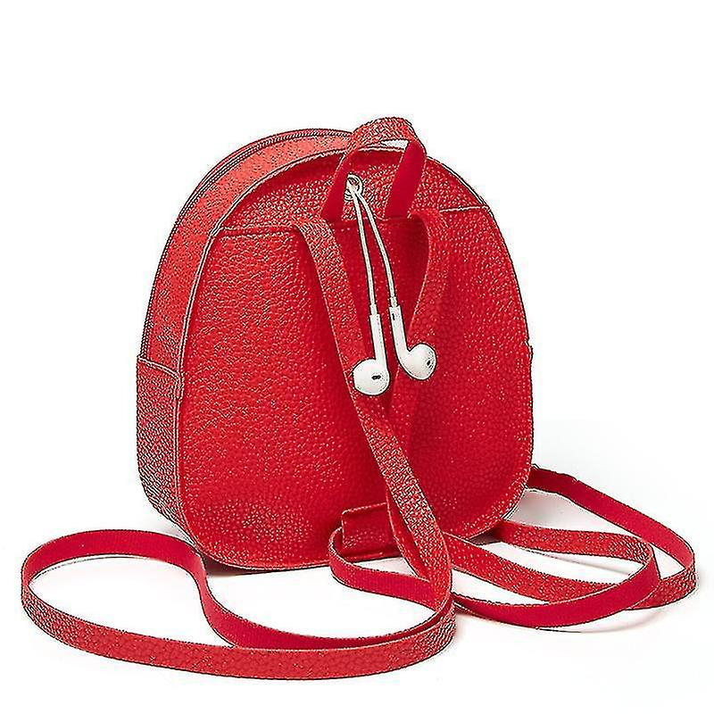 Foto 4 | Mochila Huoguo Para Mujer, Pequeña, Moderna, Piel Sintética, Rosa - Venta Internacional.