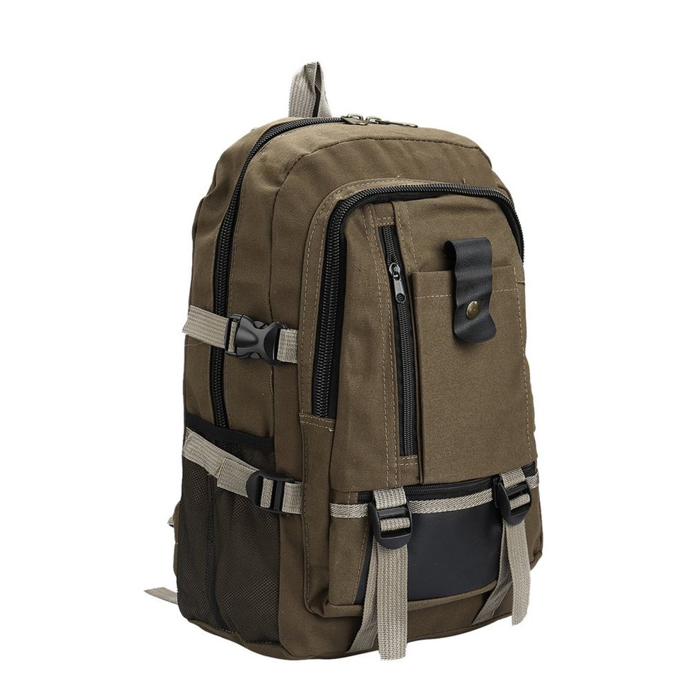 Foto 4 | Mochila Portátil De Viaje Casual De Lona Pequeña Para Hombre - Venta Internacional.