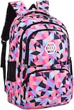 Mochila Huoguo Con Estampado Geométrico Para Niñas Y Niños De 10 A 12 Años - Venta Internacional.