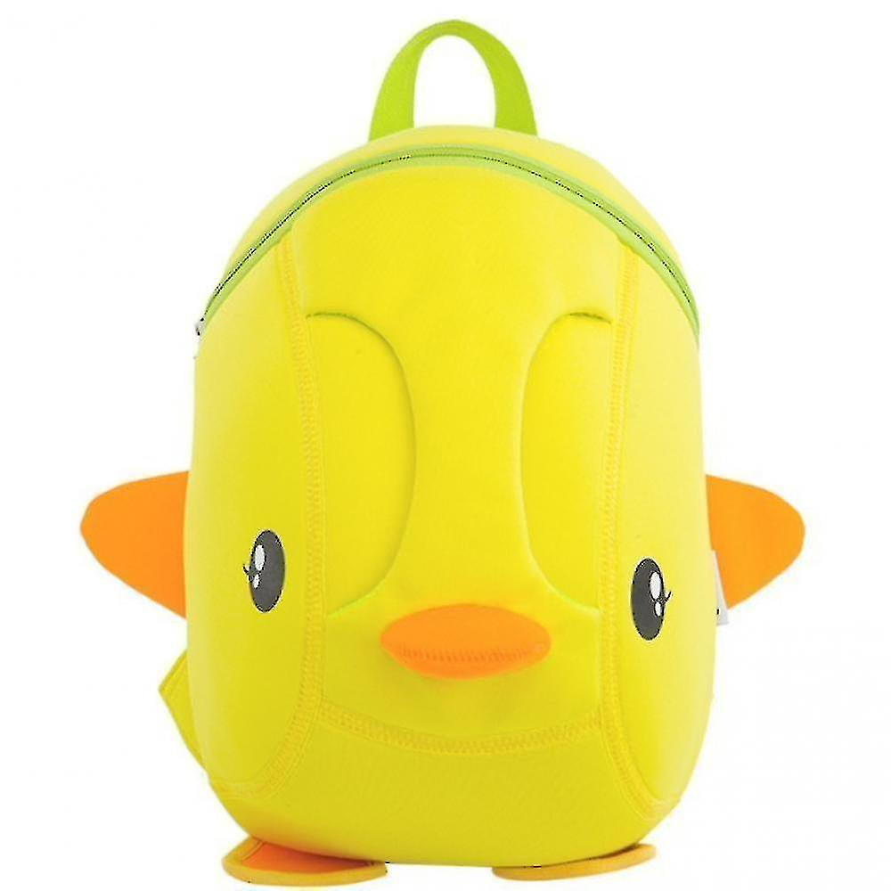 Foto 2 pulgar | Mochila Huoguo Amarilla De Neopreno Con Dibujos Animados En 3d Para Niños - Venta Internacional.