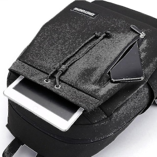 Foto 1 | Mochila Huoguo Leisure Sports Impermeable De Nylon Negra 29x17x - Venta Internacional.