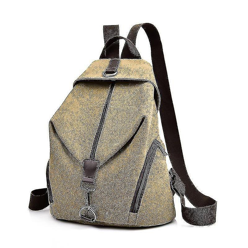 Foto 2 | Mochila Huoguo Para Mujer, Casual, Poliamida/nailon, Gris - Venta Internacional.