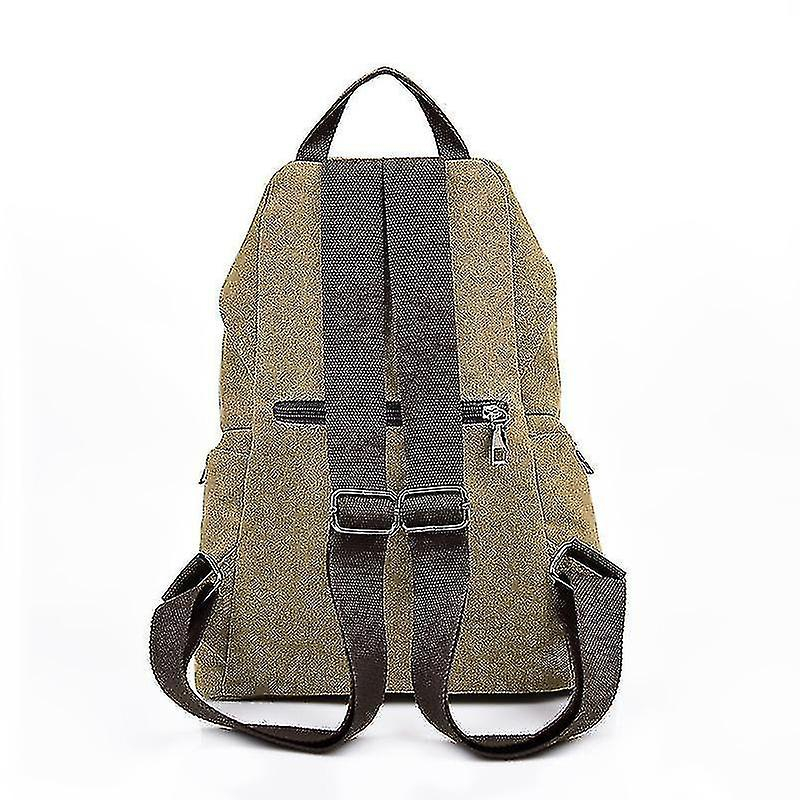 Foto 5 pulgar | Mochila Huoguo Para Mujer, Casual, Poliamida/nailon, Gris - Venta Internacional.