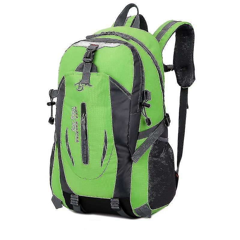 Mochila Huoguo Sport De Nylon Verde Claro Para Viajes Y Escuela - Venta Internacional.