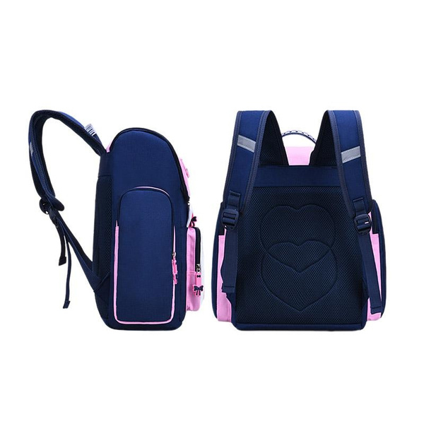 Mochila Escolar Sanlin Beans Para Niños Y Niñas, Rosa - Venta Internacional.