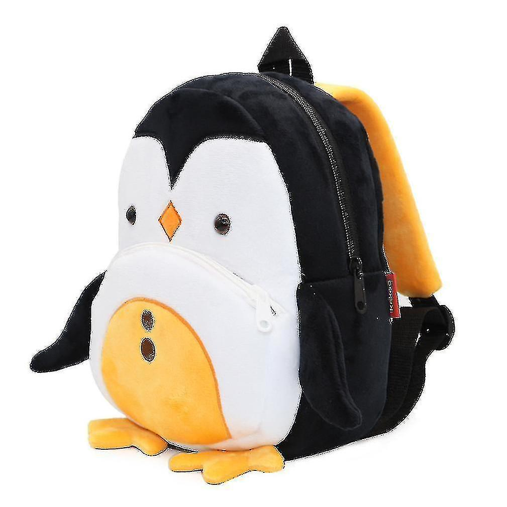 Foto 3 pulgar | Mochila Huoguo De Peluche Con Dibujos Animados De Pingüinos Para Niños De 2 A 4 Años - Venta Internacional.