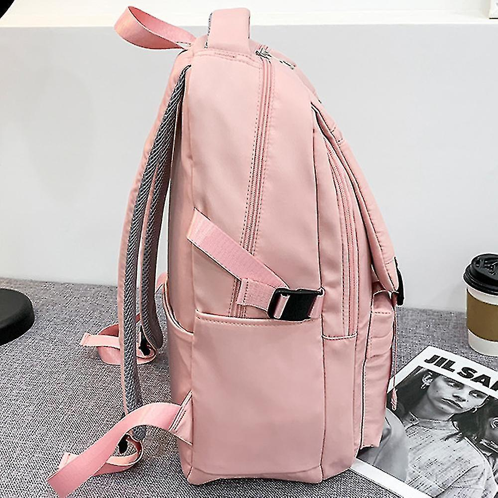 Foto 5 | Mochila Huoguo Para Primaria Y Secundaria Rosa - Venta Internacional.