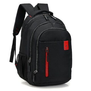 Foto 2 | Mochila Huoguo Mochilas Escolares De Poliéster Para Adolescentes Rojas X2 - Venta Internacional.