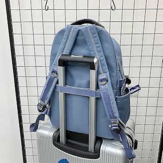 Foto 3 | Mochila Huoguo, Moderna, Casual, Para Estudiantes, Con Alfiler - Venta Internacional.
