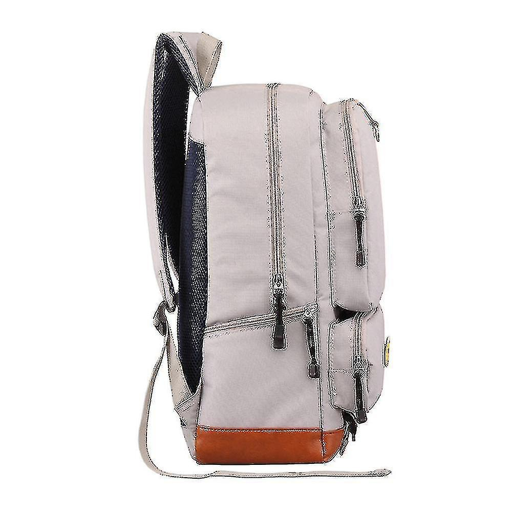 Foto 3 pulgar | Mochila Huoguo Comfortable Home Soft Youth Impermeable Blanca - Venta Internacional.