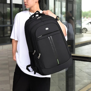 Foto 3 | Mochila Huoguo, Escuela, Estudiante, Universidad, Mochila Para Libros, 35 L, Impermeable - Venta Internacional.