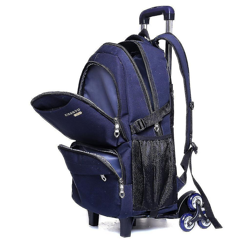 Foto 3 pulgar | Mochila Escolar Student Trolley, Mochila Para Niños Alpinistas, Azul - Venta Internacional.