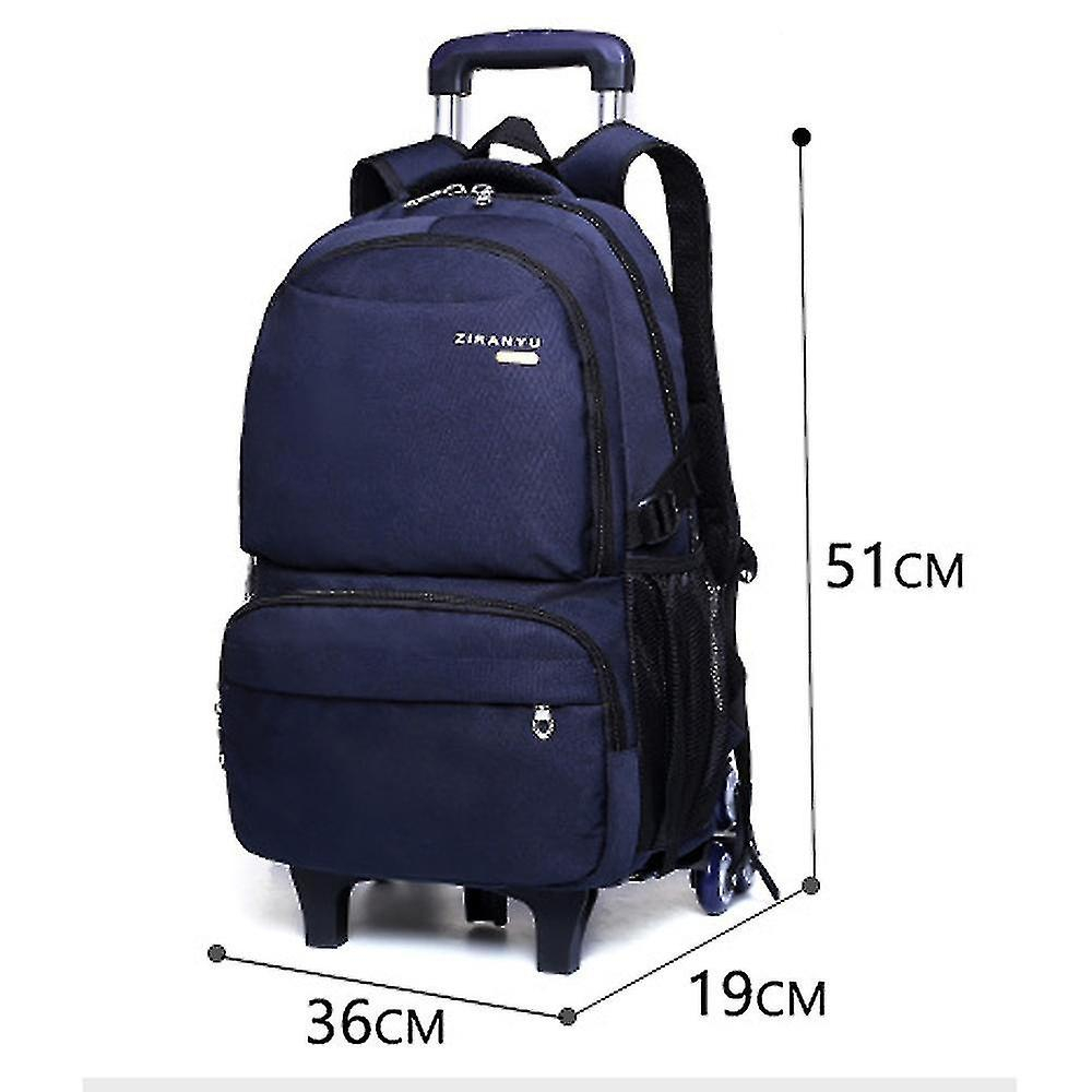 Foto 6 pulgar | Mochila Escolar Student Trolley, Mochila Para Niños Alpinistas, Azul - Venta Internacional.