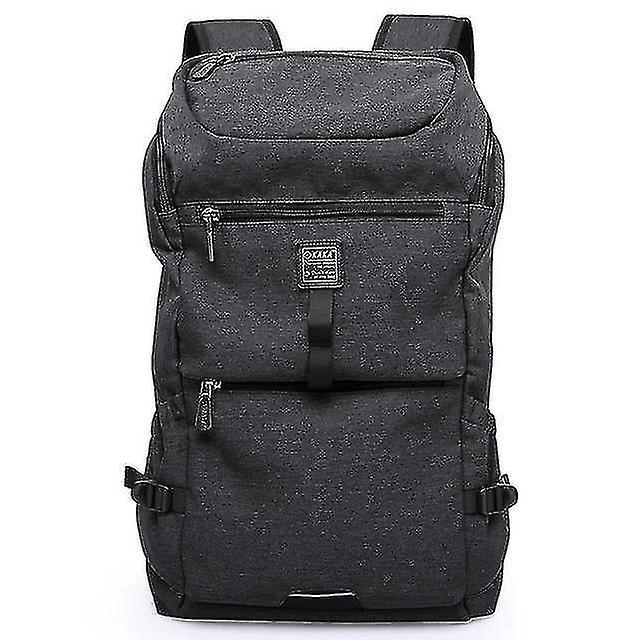 Foto 4 | Mochila Huoguo De Tela De Algodón Impermeable Para Ordenador De 18 Pulgadas - Venta Internacional.