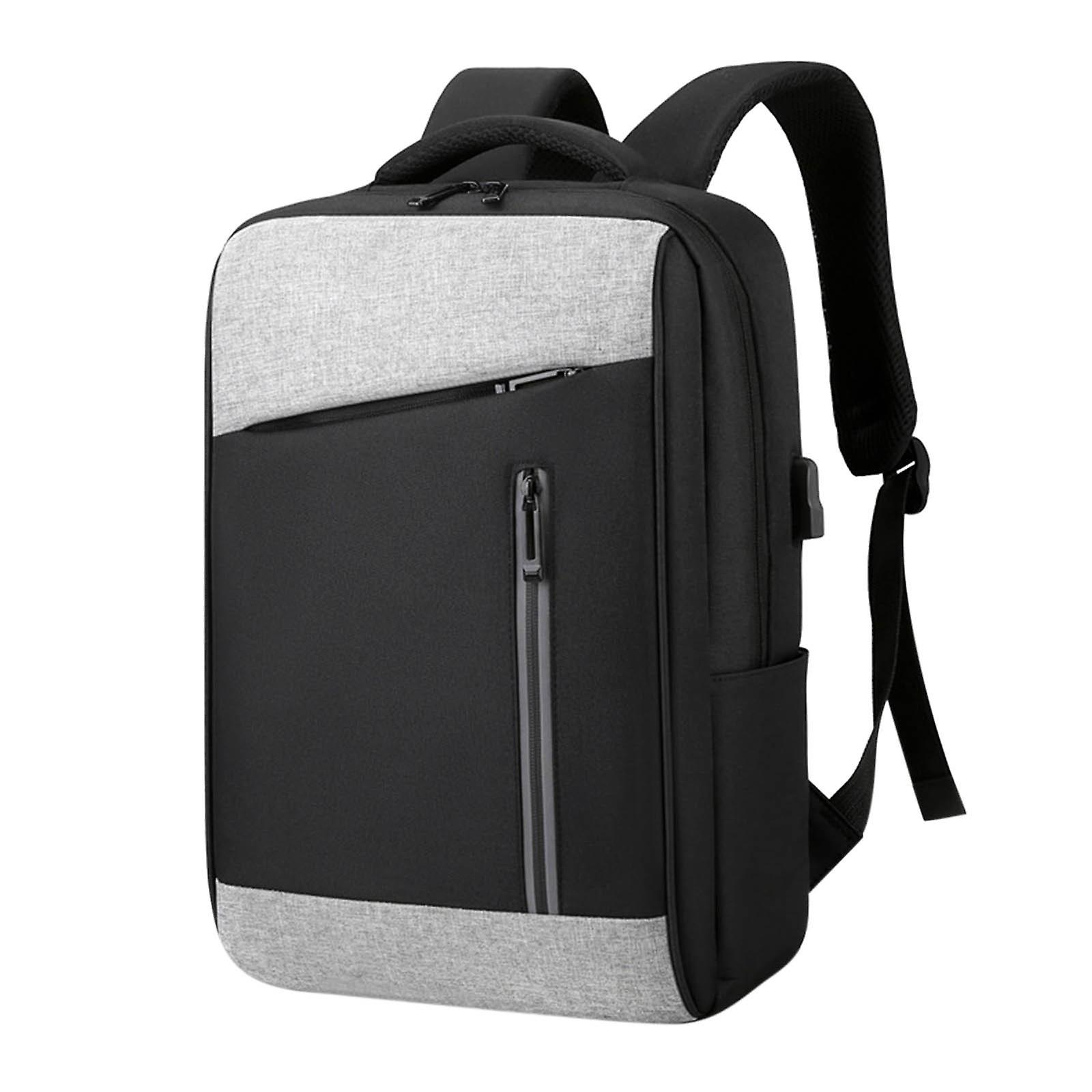 Foto 2 | Mochila Huoguo Para Portátil Impermeable De 15,6 Pulgadas Con Carga Usb Para Hombre - Venta Internacional.