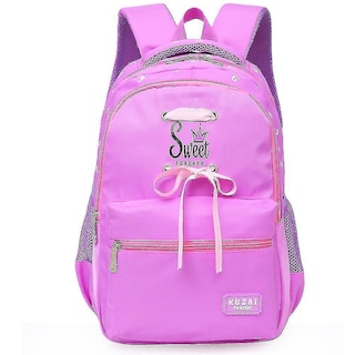 Foto 1 | Mochila Huoguo Morada Para Niña De Primaria Impermeable - Venta Internacional.