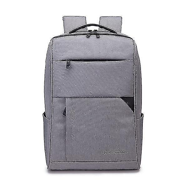 Foto 3 | Mochila Huoguo Sport De Nylon Gris Claro Para Viajes Y Escuela - Venta Internacional.