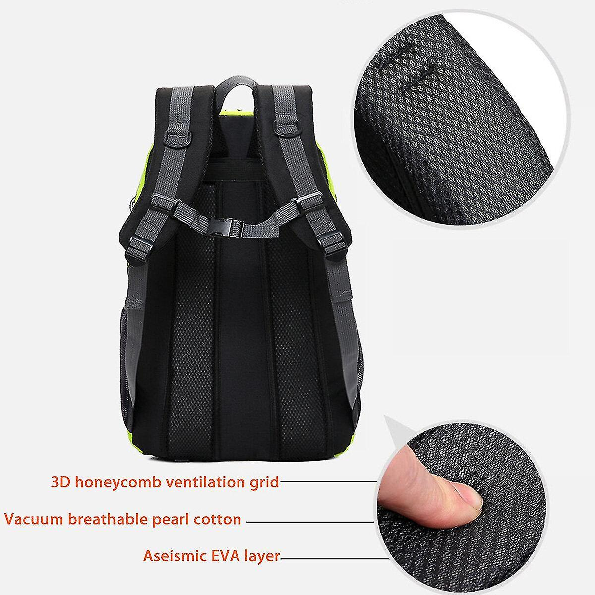 Foto 4 pulgar | Mochila Huoguo, Impermeable, De Nailon, Para Viajes Al Aire Libre Y Senderismo - Venta Internacional.