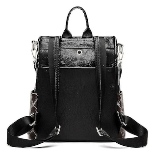 Foto 3 | Mochila Huoguo Antirrobo Para Mujer, Piel Sintética, Color Café, 31 X 13 X 32 Cm - Venta Internacional.