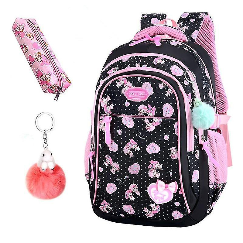 Foto 4 pulgar | Mochila Huoguo De Nailon Con Estampado De Estrellas Para Niñas De Primaria - Venta Internacional.