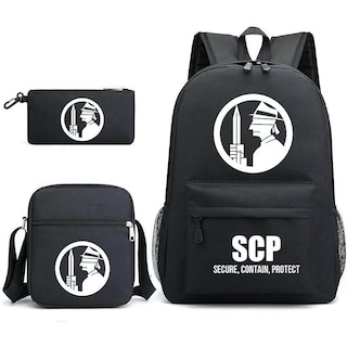 Foto 1 | Juego De Mochilas Escolares Sanlin Beans Satchel De Lona, 3 Unidades - Venta Internacional.