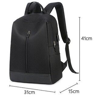 Foto 5 | Mochila Huoguo Negra - Venta Internacional