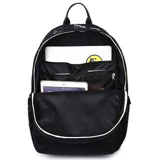 Foto 4 | Mochila Huoguo Negra Resistente al Agua - Venta Internacional