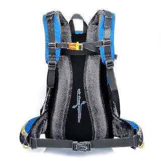 Foto 5 | Mochila De Nailon Para Senderismo, Acampada, Montañismo, 36 — 55 L, Color Negro/sí - Venta Internacional.