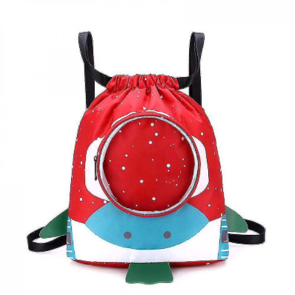 Foto 2 pulgar | Mochila Huoguo, Bolsa De Natación Espacial Para Niños, Para Uso Húmedo Y Seco, Color Rojo - Venta Internacional.