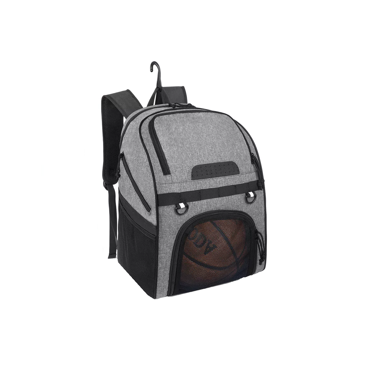 Mochila Deportiva con Compartimentos para Zapatos Eo Safe Imports Esi-16550 Gris