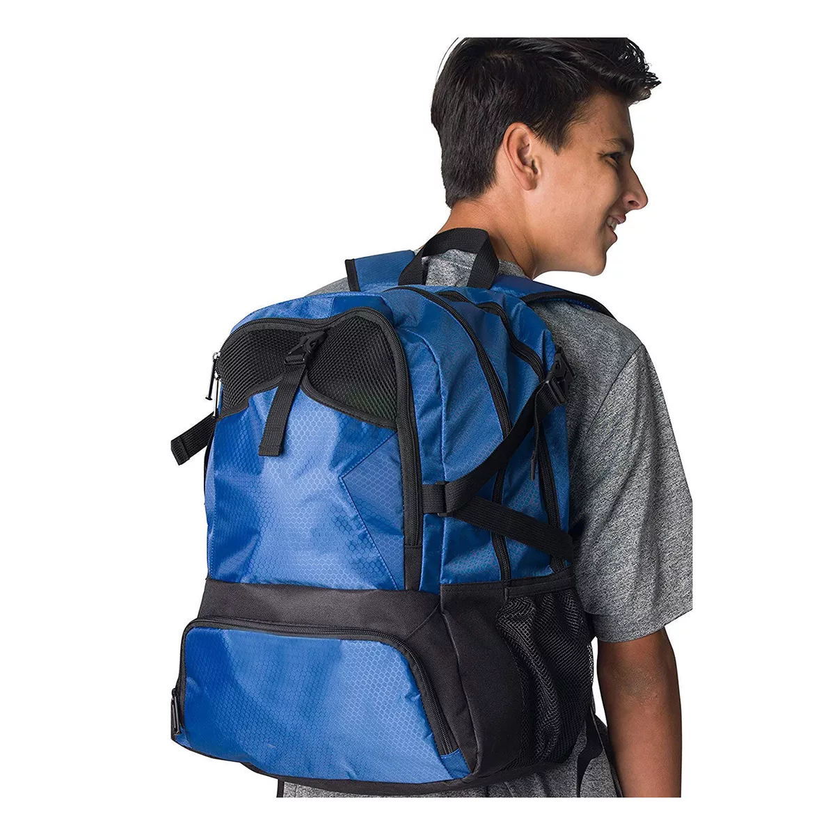 Foto 4 | Mochila Deportiva Impermeable Eo Safe Imports Esi-16554 Azul