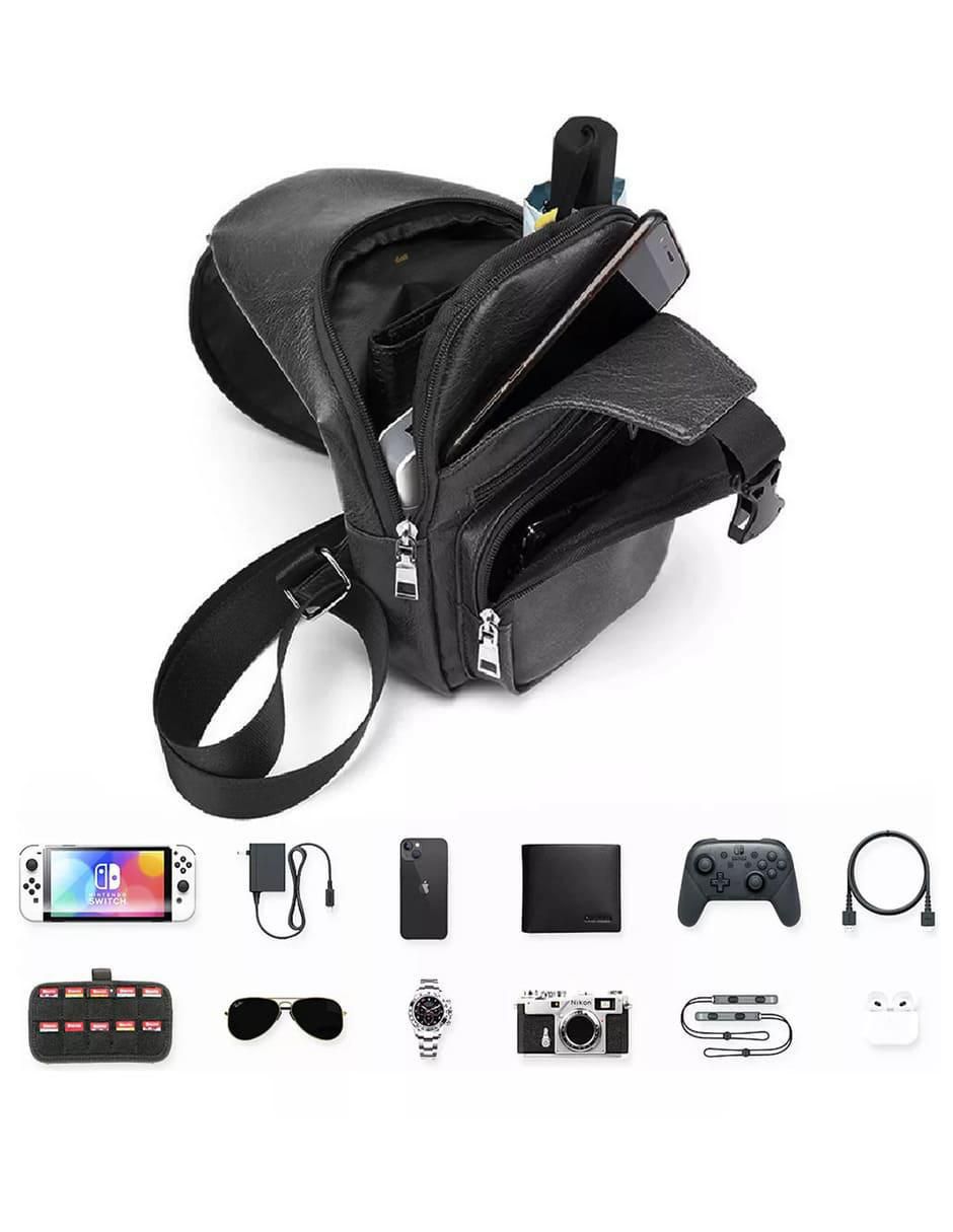 Foto 5 pulgar | Bolsa Bandolera Para Hombre