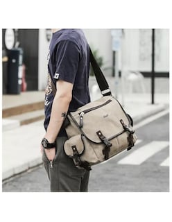 Foto 4 | Bolsa Bandolera Para Hombre