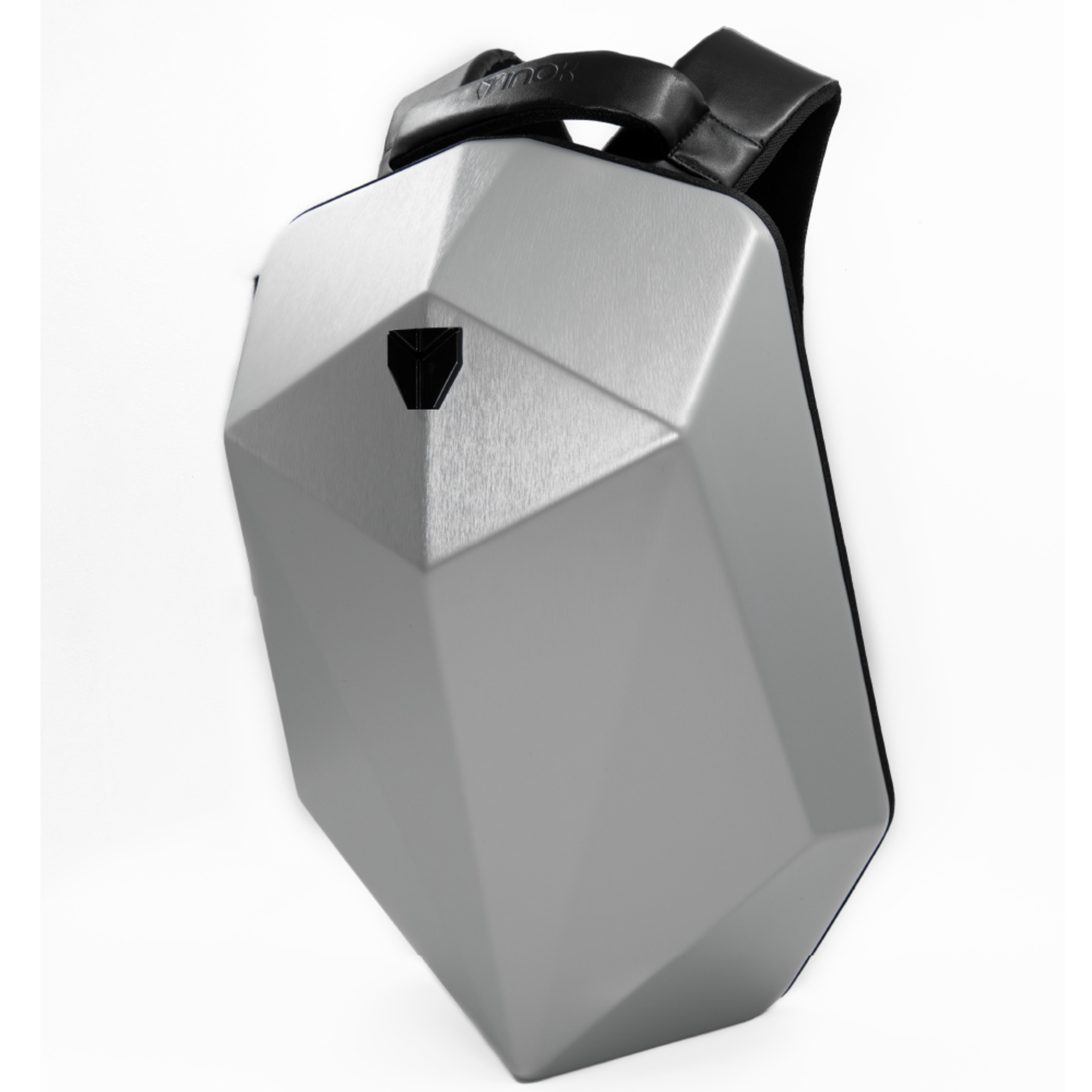 Foto 6 pulgar | Mochila Gamer Inok P-02, Antirrobo, Impermeable Y 22 L Expandibles De Almacenamiento, Color Plateado Con Carcasa Dura