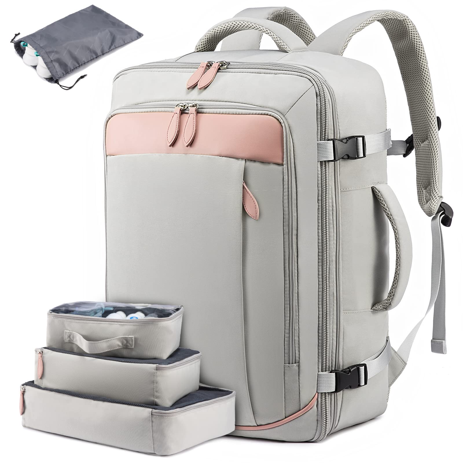 Foto 2 pulgar | Mochila Lovevook Carry On De 45 Litros Para Mujer Con 4 Cubos De Embalaje - Venta Internacional.