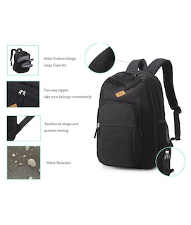 Foto 4 | Mochila Abshoo Classical Basic Resistente al Agua para Mujer - Venta Internacional