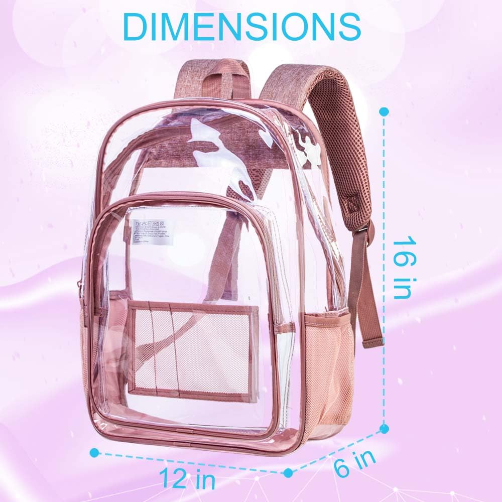Foto 6 pulgar | Mochila Agsdon para Mujer Color Rosa - Venta Internacional