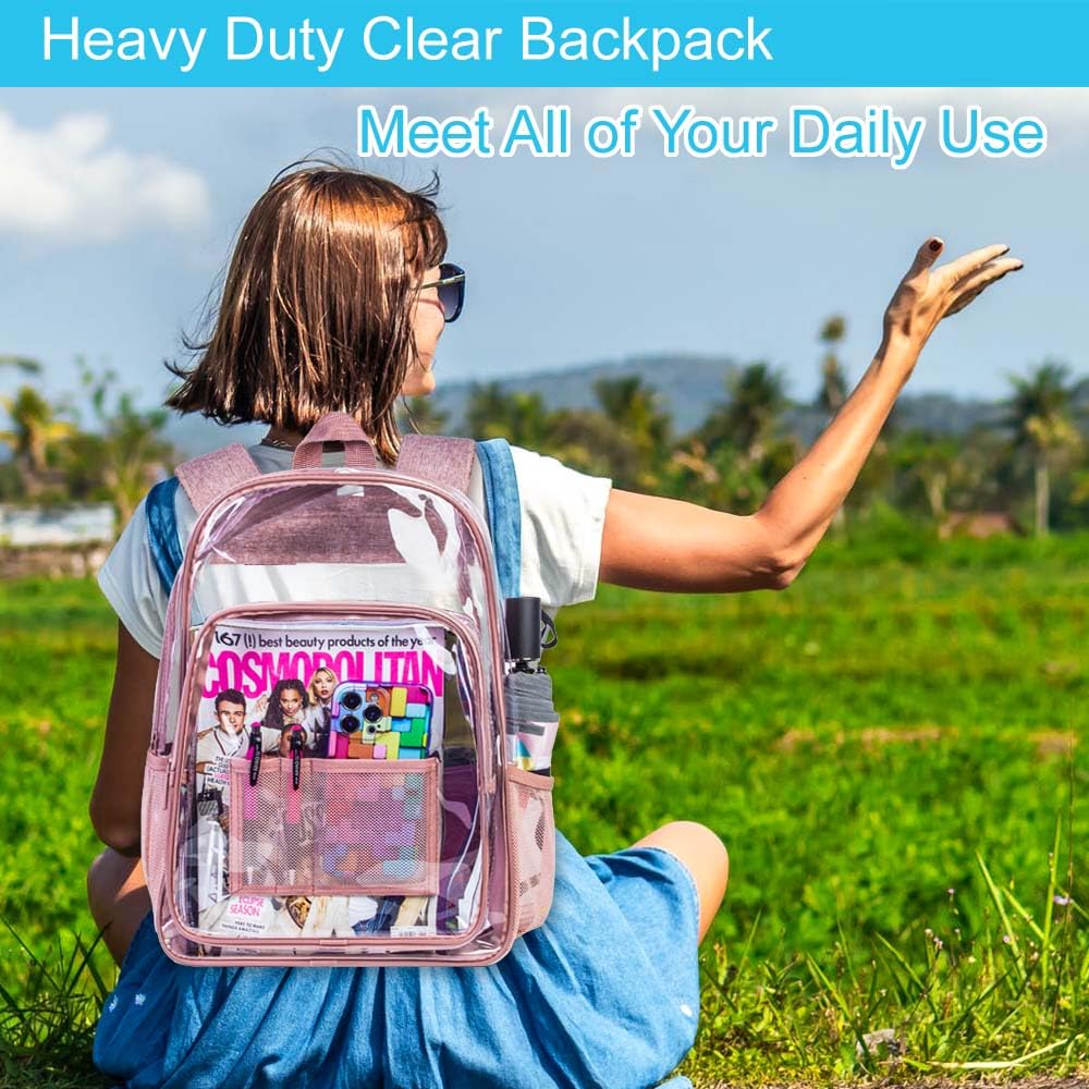 Foto 8 pulgar | Mochila Agsdon para Mujer Color Rosa - Venta Internacional