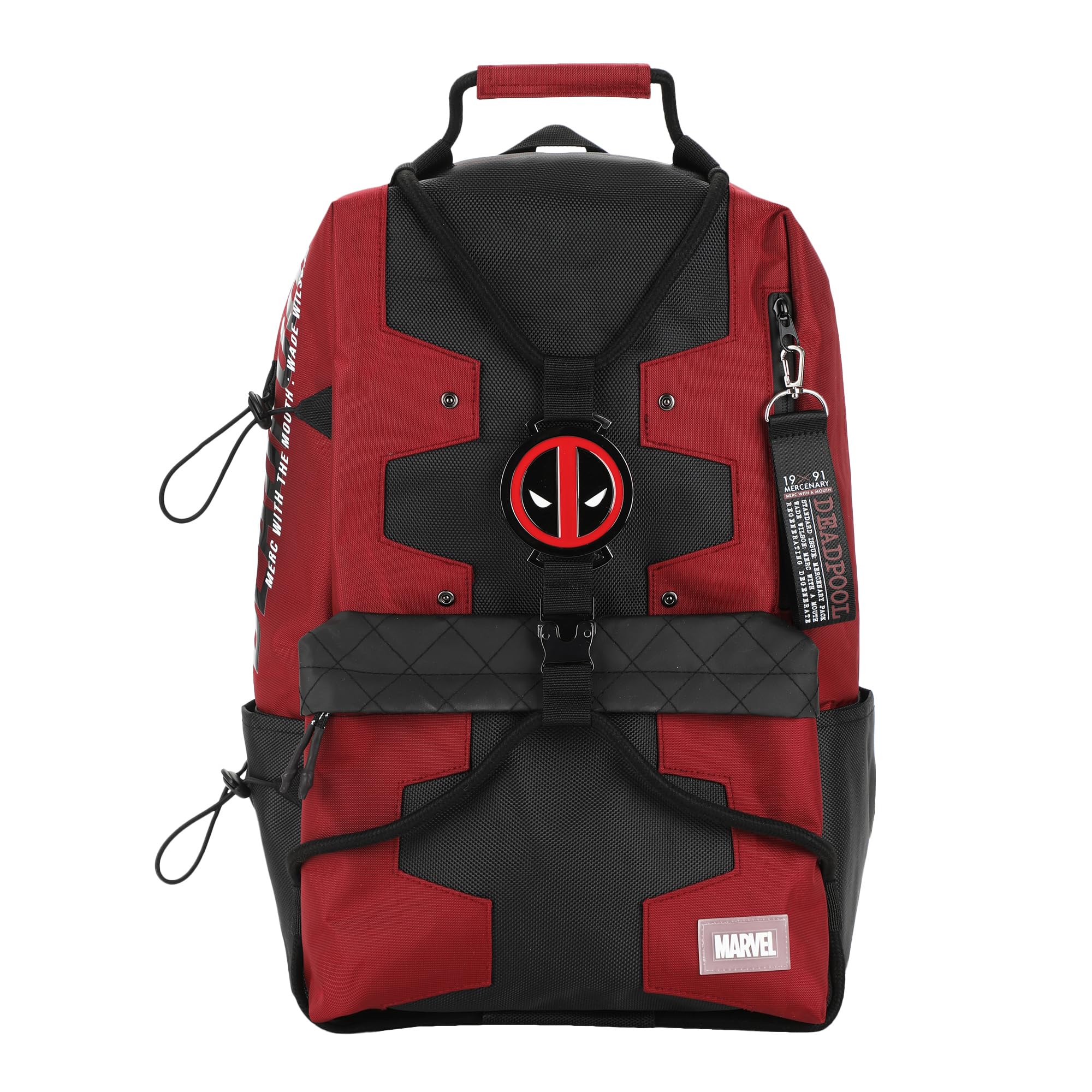 Foto 2 pulgar | Mochila Bioworld Deadpool Suit Up Character 45 Cm - Venta Internacional.