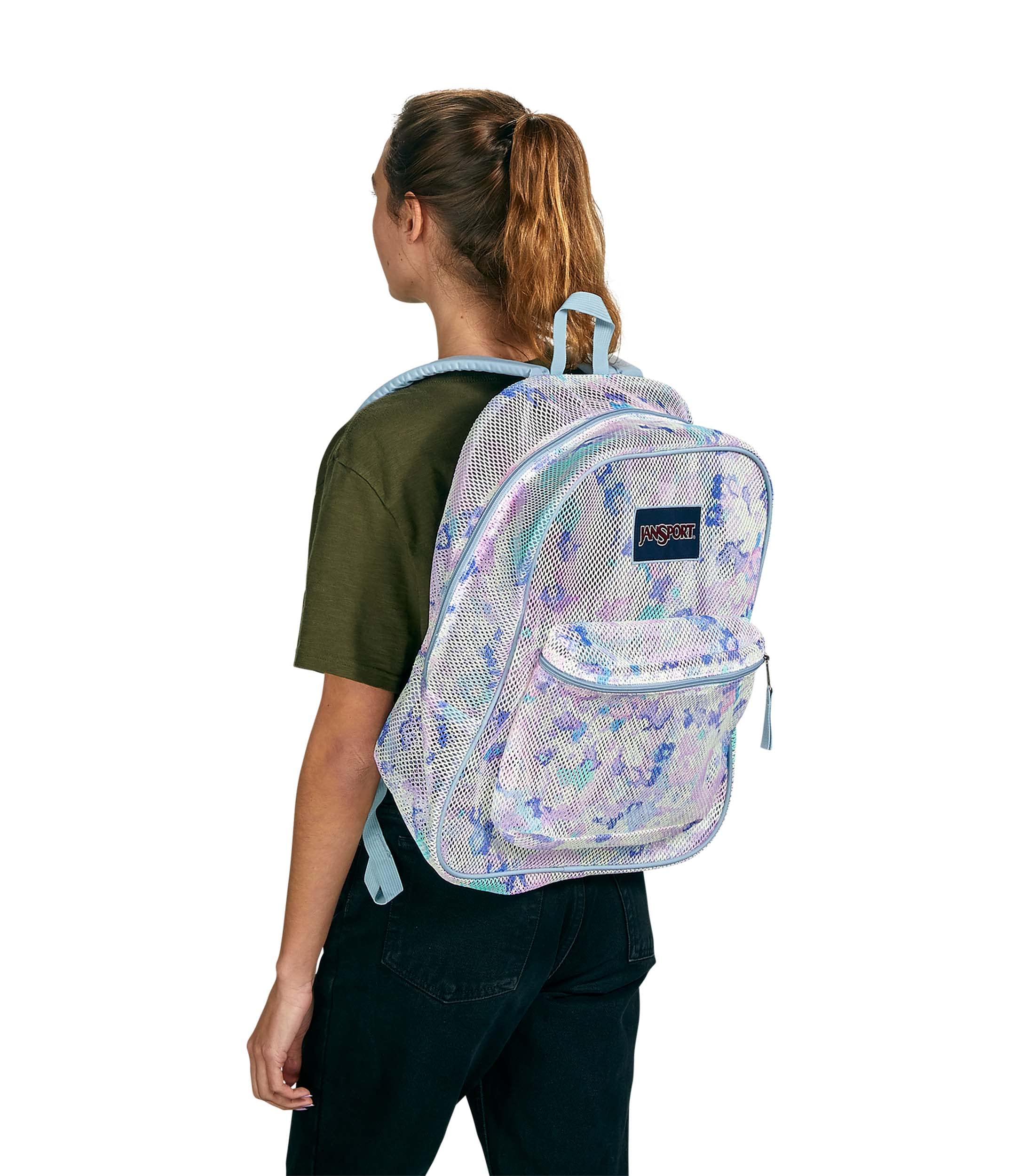 Foto 3 pulgar | Mochila Jansport Mesh Mystic Floral - Venta Internacional.
