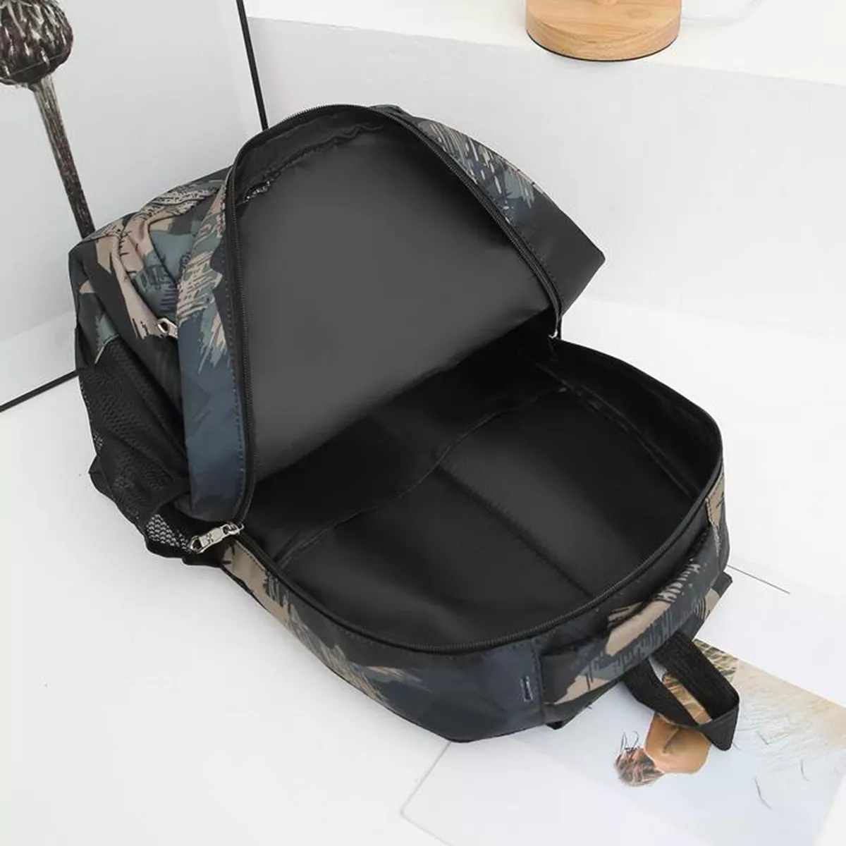 Foto 4 pulgar | Kit Mochila Escolar Belug Vede Militar 3 Piezas