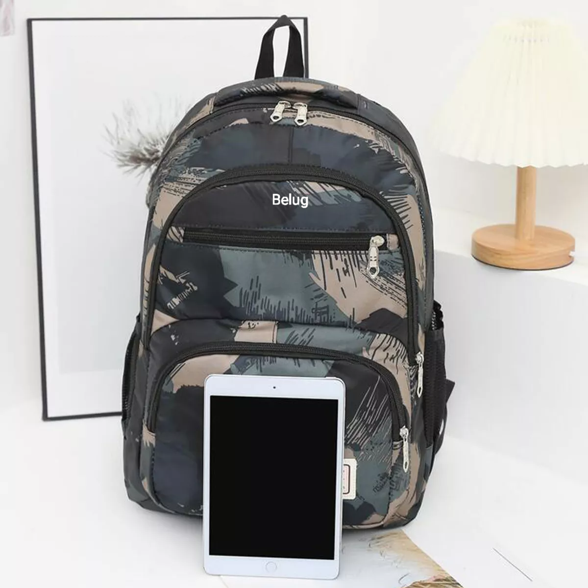 Foto 5 pulgar | Kit Mochila Escolar Belug Vede Militar 3 Piezas