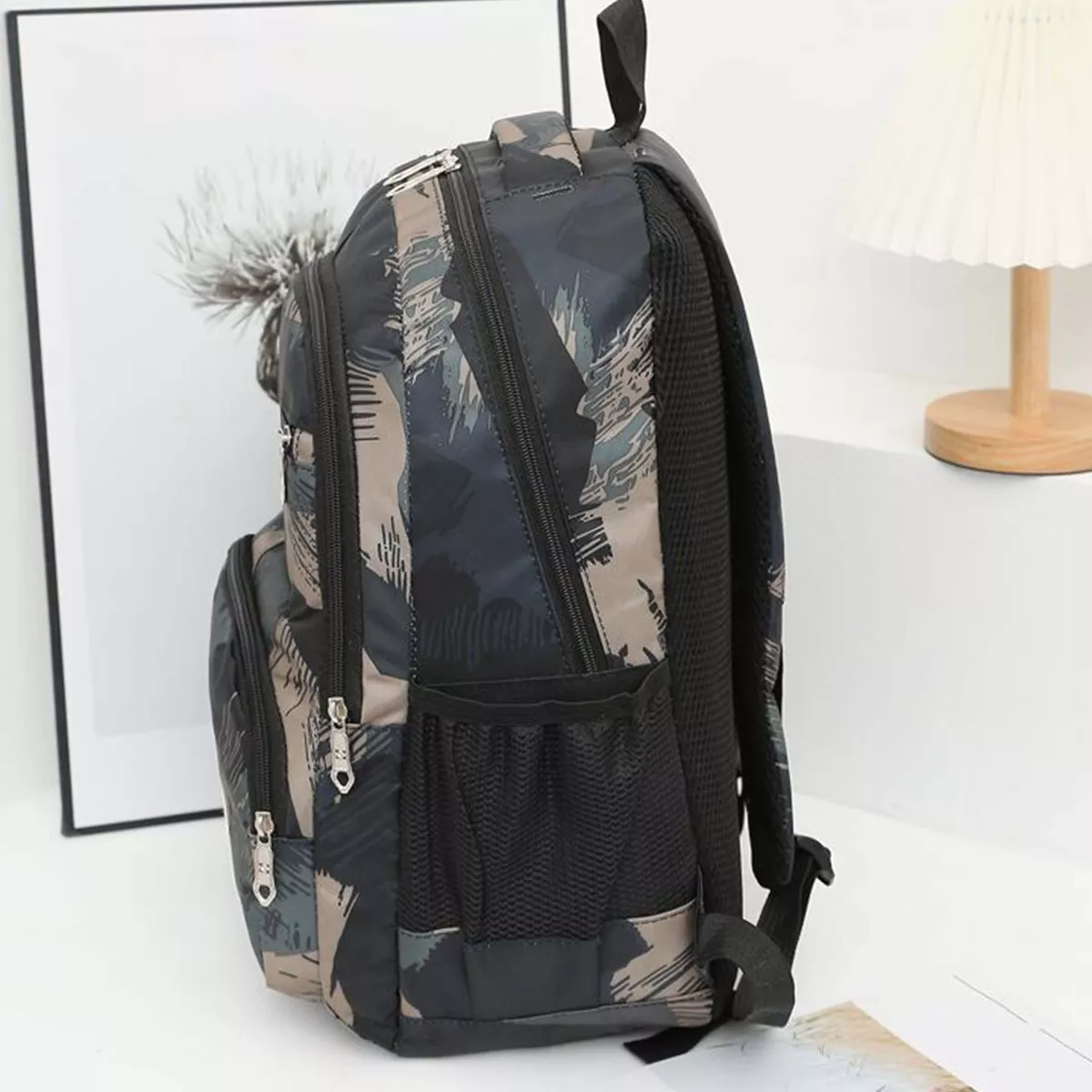 Foto 6 pulgar | Kit Mochila Escolar Belug Vede Militar 3 Piezas