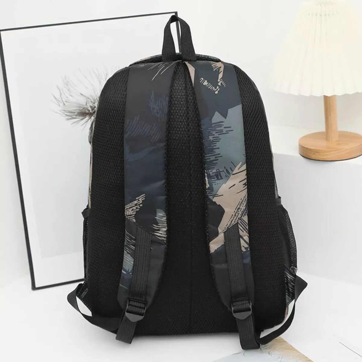 Foto 6 | Kit Mochila Escolar Belug Vede Militar 3 Piezas